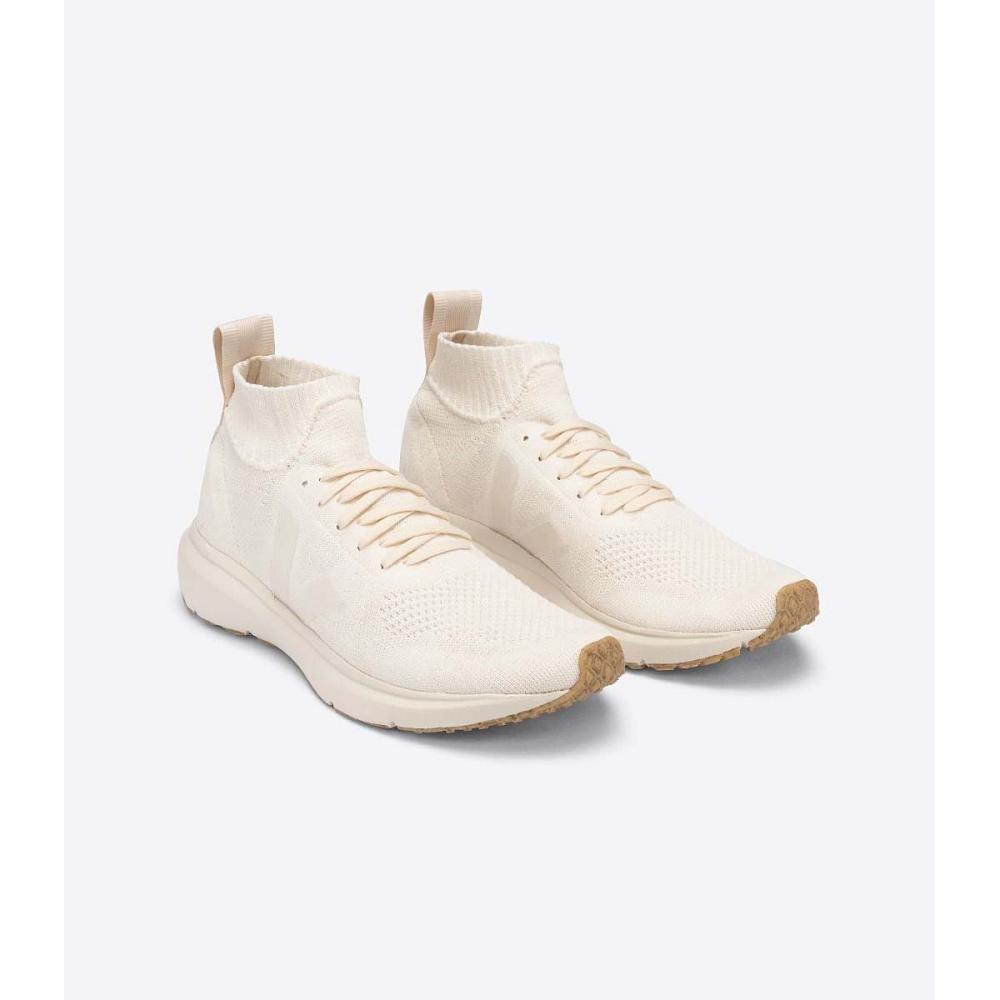 Veja V-KNIT RICK OWENS MID Cipő Férfi Fehér | HU 286DFM